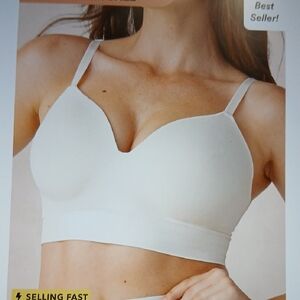 4-T Trueking Supportive Comfort Wireless Shaping Bra. Color Chai